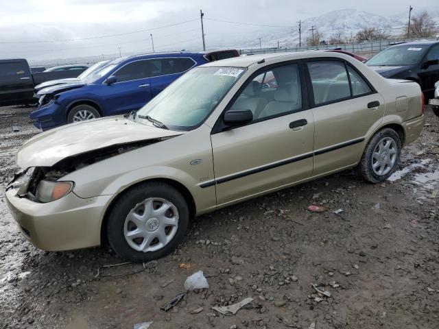 JM1BJ225730165770 - 2003 MAZDA PROTEGE DX GOLD photo 1