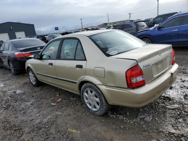 JM1BJ225730165770 - 2003 MAZDA PROTEGE DX GOLD photo 2