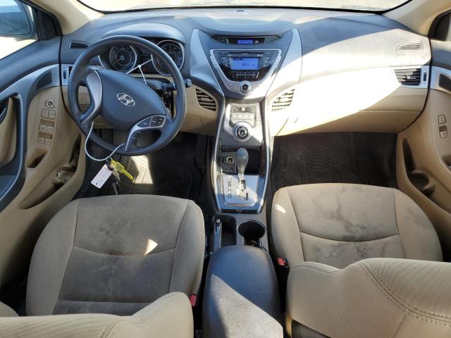 KMHDH4AE9DU630122 - 2013 HYUNDAI ELANTRA GLS BLUE photo 8