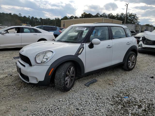 WMWZC3C54DWP24510 - 2013 MINI COOPER S COUNTRYMAN WHITE photo 1