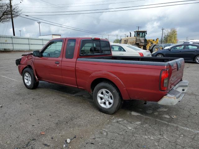 1N6DD26T24C448874 - 2004 NISSAN FRONTIER KING CAB XE RED photo 2