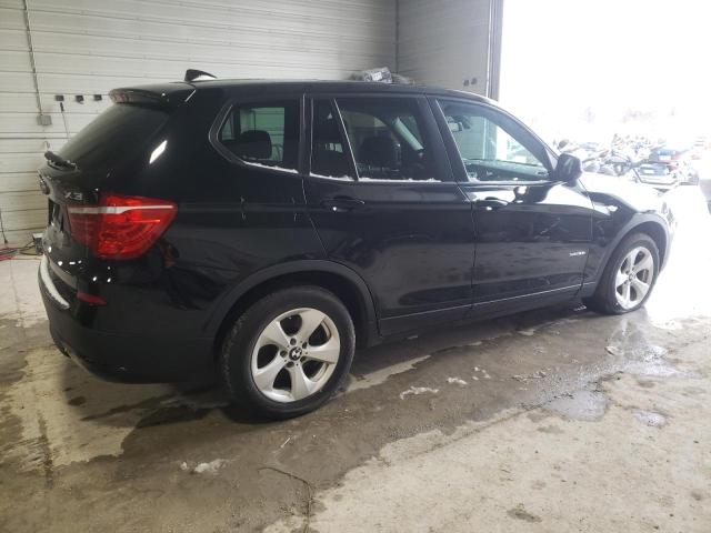 5UXWX5C56CL725615 - 2012 BMW X3 XDRIVE28I BLACK photo 3