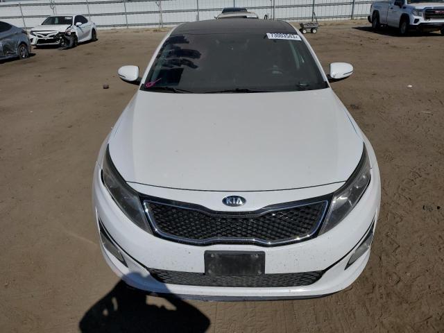 5XXGN4A77EG333210 - 2014 KIA OPTIMA EX WHITE photo 5