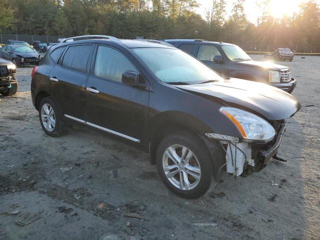 JN8AS5MT9CW295623 - 2012 NISSAN ROGUE S BLACK photo 4