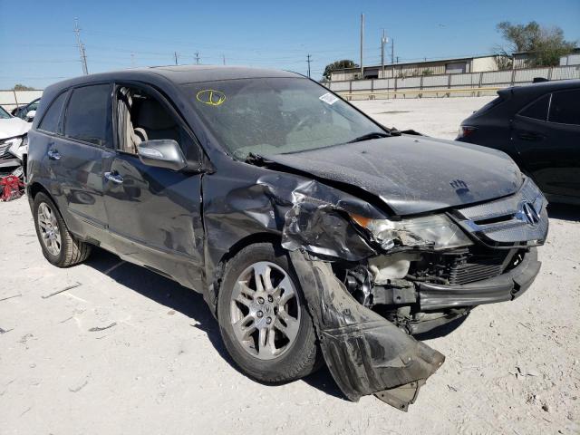 2HNYD28438H542396 - 2008 ACURA MDX TECHNOLOGY GRAY photo 4