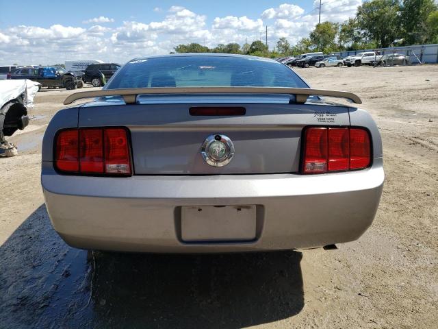 1ZVFT80N365157333 - 2006 FORD MUSTANG GRAY photo 6