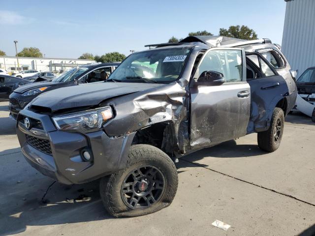 JTEBU5JR7J5557477 - 2018 TOYOTA 4RUNNER SR5/SR5 PREMIUM 灰色 照片 1