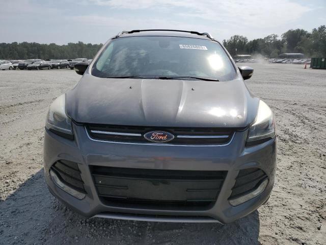 1FMCU0J95DUB90001 - 2013 FORD ESCAPE TITANIUM GRAY photo 5