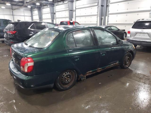 JTDBT123510173477 - 2001 TOYOTA ECHO GREEN photo 3