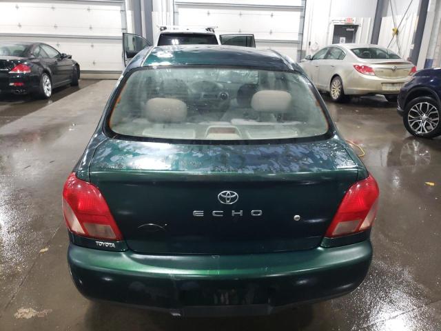 JTDBT123510173477 - 2001 TOYOTA ECHO GREEN photo 6