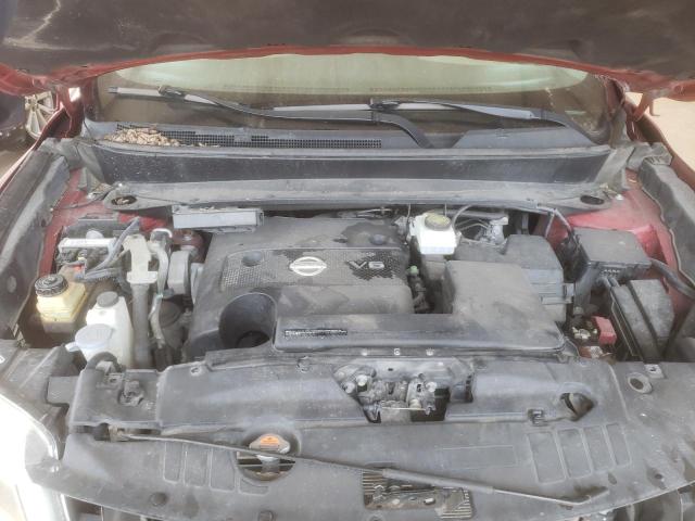 5N1AR2MN3DC617193 - 2013 NISSAN PATHFINDER S 红色 照片 12