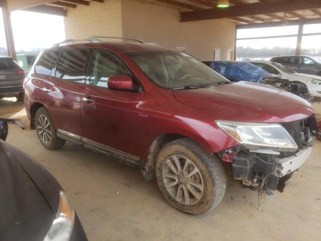 5N1AR2MN3DC617193 - 2013 NISSAN PATHFINDER S 红色 照片 4