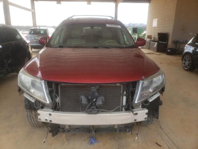 5N1AR2MN3DC617193 - 2013 NISSAN PATHFINDER S 红色 照片 5