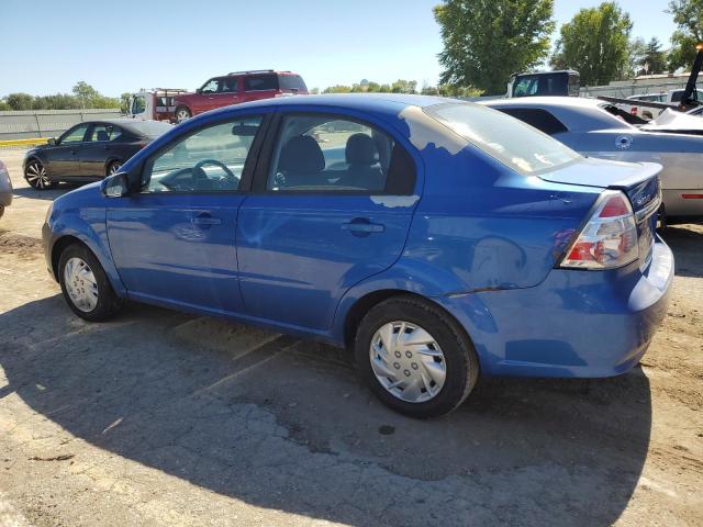 KL1TD5DE7AB112778 - 2010 CHEVROLET AVEO LS BLUE photo 2