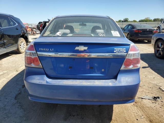 KL1TD5DE7AB112778 - 2010 CHEVROLET AVEO LS BLUE photo 6