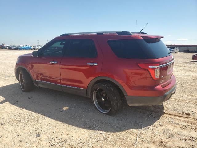 1FM5K7D83EGA08578 - 2014 FORD EXPLORER XLT BURGUNDY photo 2