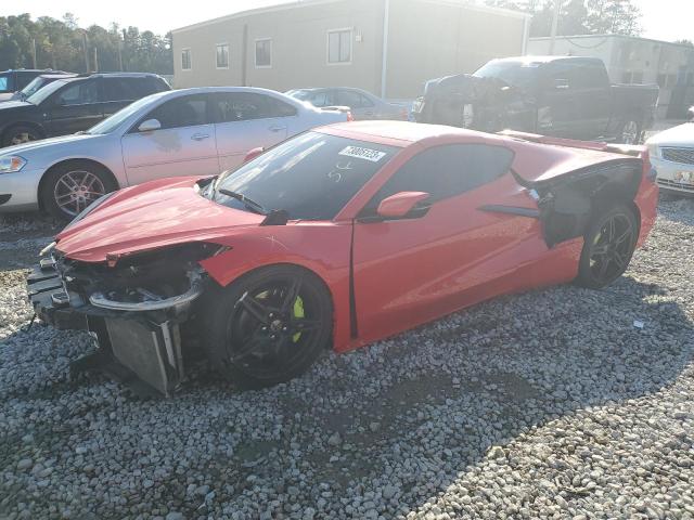 1G1Y62D46L5114059 - 2020 CHEVROLET CORVETTE STINGRAY 1LT RED photo 1