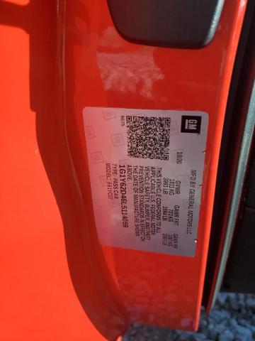 1G1Y62D46L5114059 - 2020 CHEVROLET CORVETTE STINGRAY 1LT RED photo 12