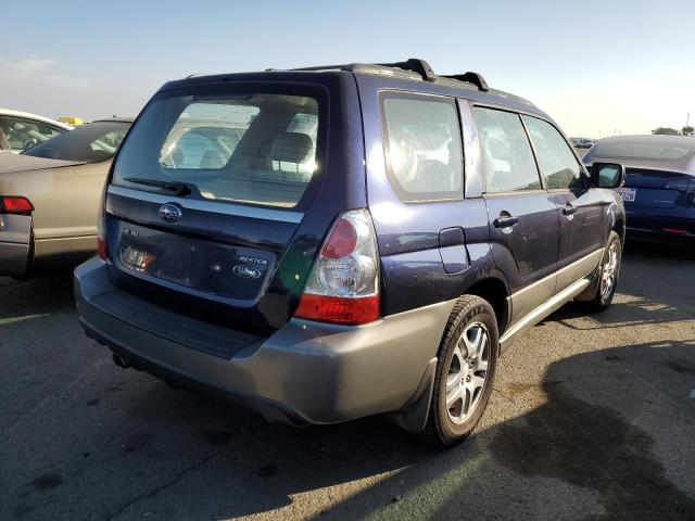 JF1SG67606H749902 - 2006 SUBARU FORESTER 2.5X LL BEAN BLUE photo 3