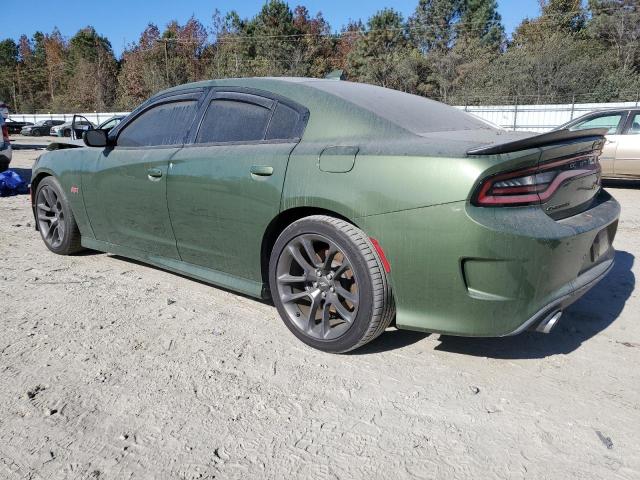 2C3CDXGJ2LH237702 - 2020 DODGE CHARGER SCAT PACK GREEN photo 2