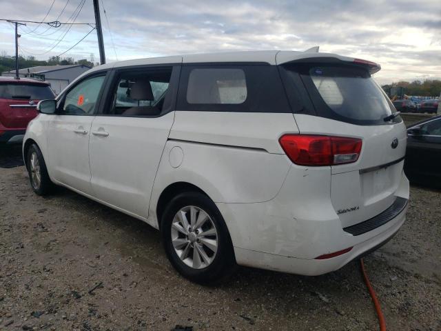 KNDMA5C14J6409164 - 2018 KIA SEDONA L WHITE photo 2