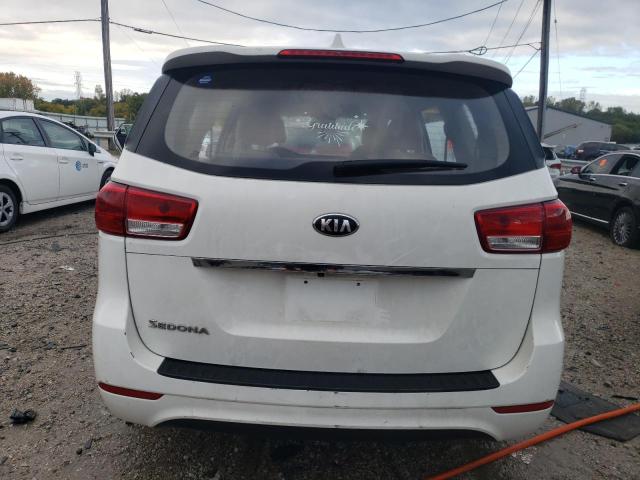 KNDMA5C14J6409164 - 2018 KIA SEDONA L WHITE photo 6