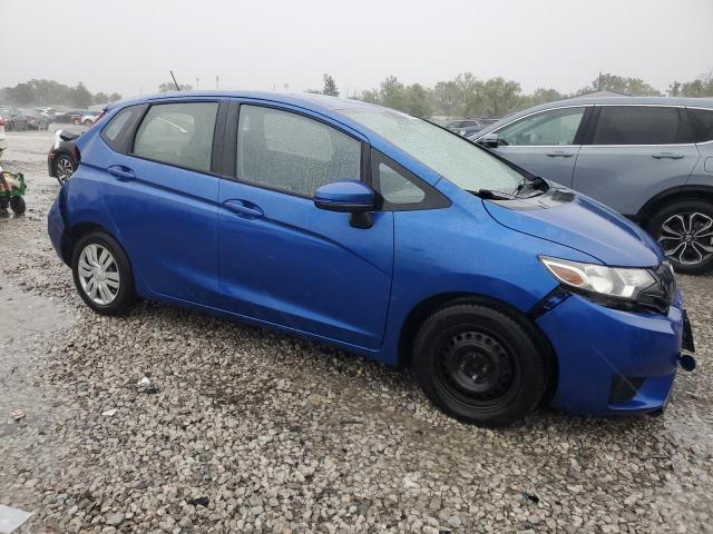 JHMGK5H54HS016853 - 2017 HONDA FIT LX BLUE photo 4