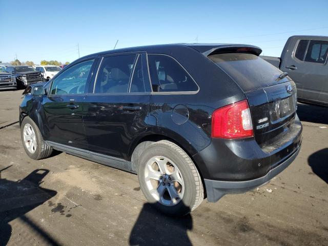 2FMDK4JC4EBA36478 - 2014 FORD EDGE SEL BLACK photo 2