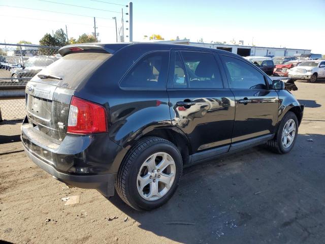 2FMDK4JC4EBA36478 - 2014 FORD EDGE SEL BLACK photo 3