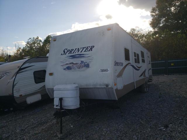 4YDT3112281531746 - 2008 KEYSTONE SPRINTER WHITE photo 2