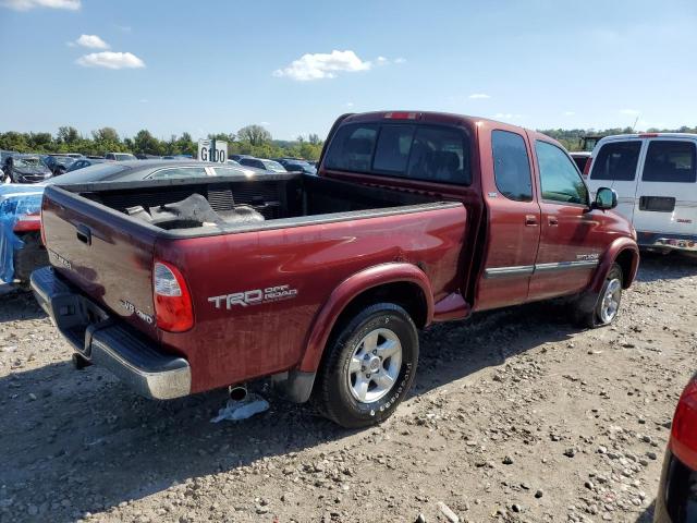 5TBBT44185S471935 - 2005 TOYOTA TUNDRA ACCESS CAB SR5 BURGUNDY photo 3