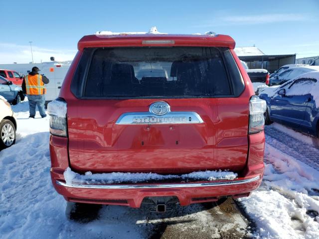 JTEBU5JR8F5221750 - 2015 TOYOTA 4RUNNER SR5 RED photo 6