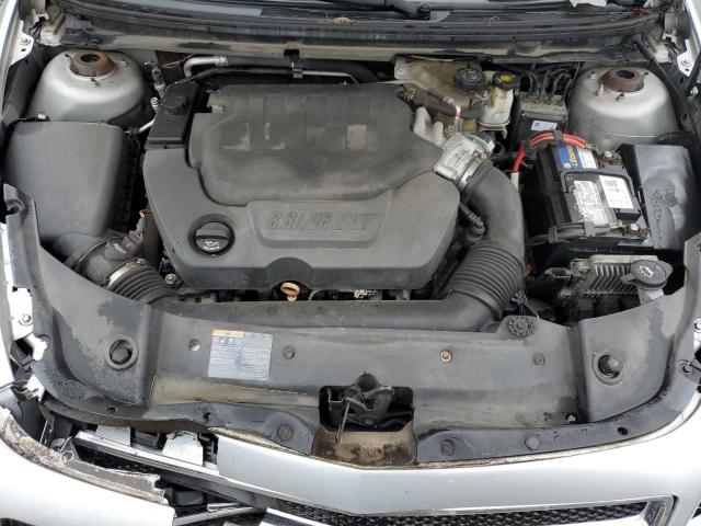 1G1ZE5E74BF356424 - 2011 CHEVROLET MALIBU LTZ ვერცხლისფერი ფოტო 11