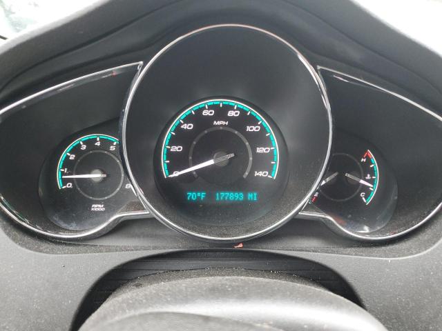 1G1ZE5E74BF356424 - 2011 CHEVROLET MALIBU LTZ ვერცხლისფერი ფოტო 9