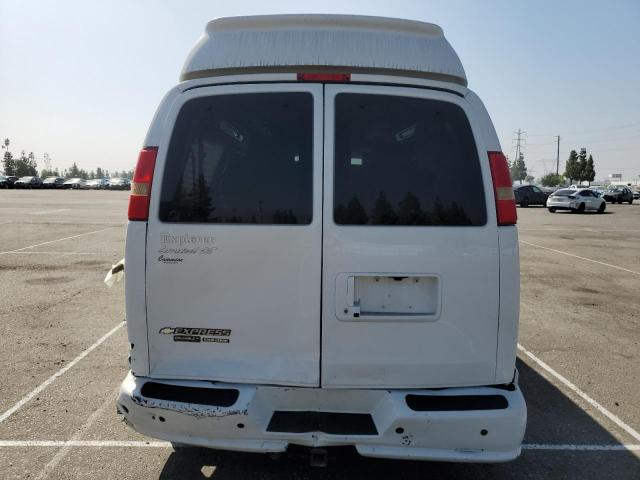 1GBWGLCG5E1207103 - 2014 CHEVROLET EXPRESS G2 3LT WHITE photo 6