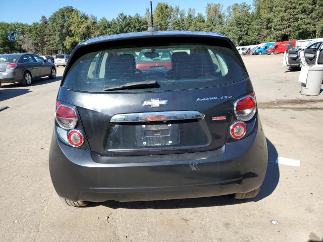 1G1JE6SB7F4120220 - 2015 CHEVROLET SONIC LTZ BLACK photo 6