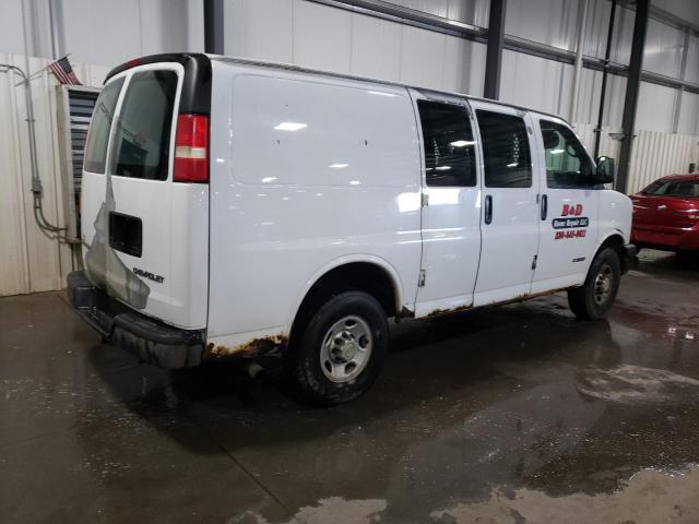 1GCGG25VX61263089 - 2006 CHEVROLET EXPRESS G2 WHITE photo 3