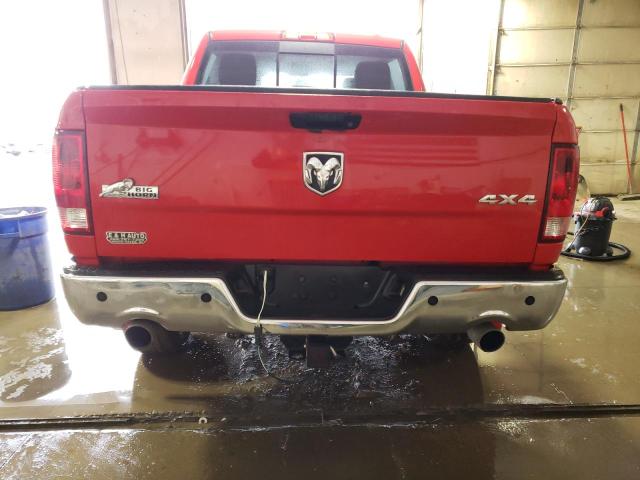 1C6RD7LT9CS120440 - 2012 DODGE RAM 1500 SLT RED photo 6