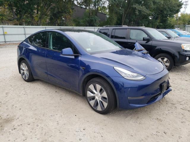 5YJYGDEE7LF006488 - 2020 TESLA MODEL Y BLUE photo 4