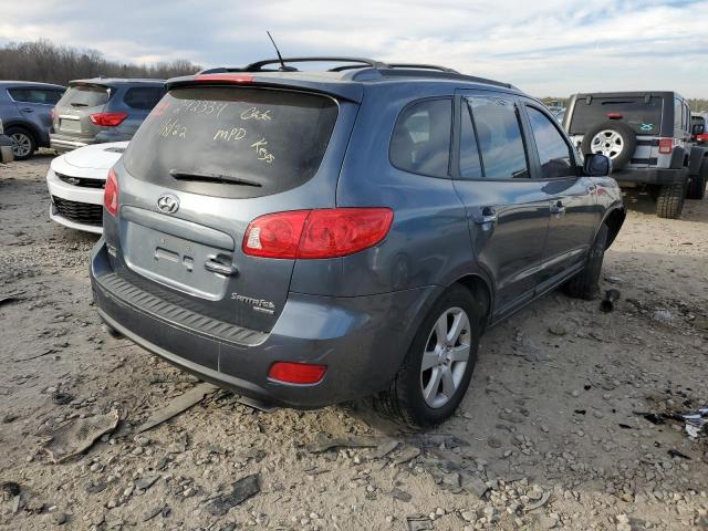 5NMSH13E49H242334 - 2009 HYUNDAI SANTA FE SE GRAY photo 3