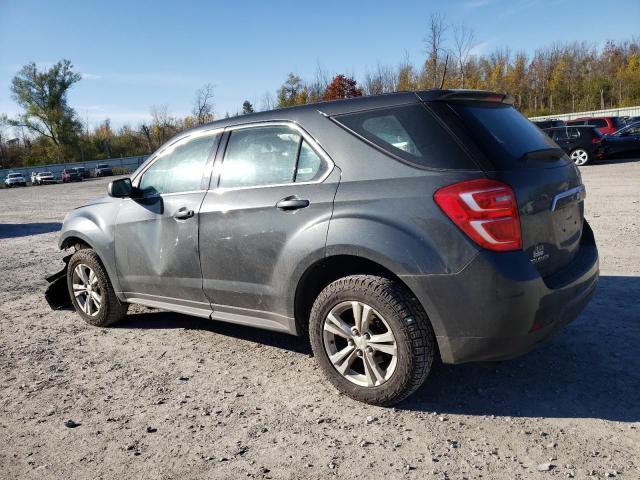 2GNALBEK4H1538192 - 2017 CHEVROLET EQUINOX LS GRAY photo 2