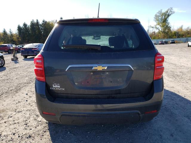 2GNALBEK4H1538192 - 2017 CHEVROLET EQUINOX LS GRAY photo 6