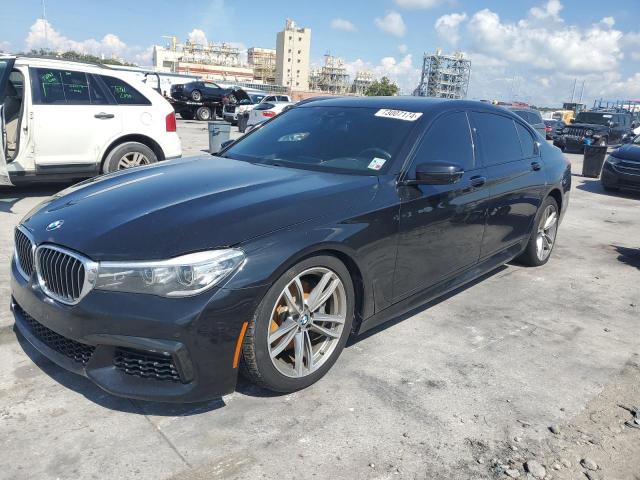 WBA7E4C53HGU99133 - 2017 BMW 740 XI BLACK photo 1