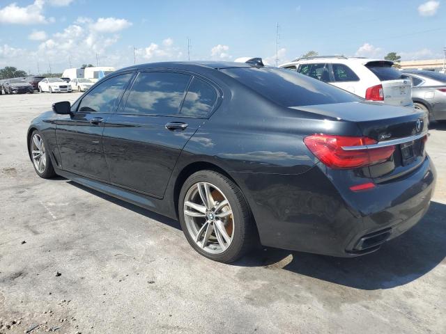 WBA7E4C53HGU99133 - 2017 BMW 740 XI BLACK photo 2