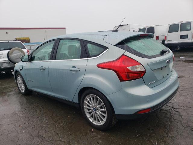 1FADP3R40DL125997 - 2013 FORD FOCUS BEV TURQUOISE photo 2