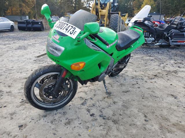 JKAZX4D12NB505749 - 1992 KAWASAKI ZX600 D GREEN photo 2