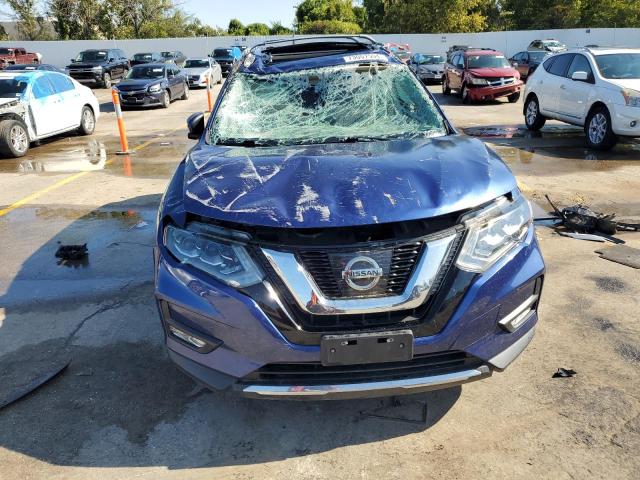 5N1AT2MT6HC796769 - 2017 NISSAN ROGUE S BLUE photo 5