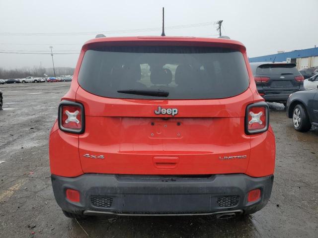 ZACNJDD10MPM97612 - 2021 JEEP RENEGADE LIMITED RED photo 6