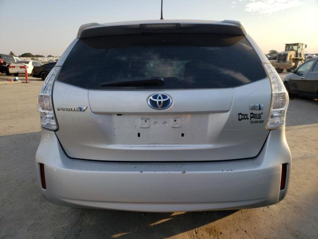 JTDZN3EU1D3196587 - 2013 TOYOTA PRIUS V SILVER photo 6