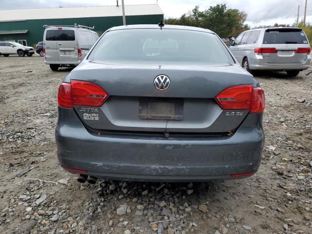 3VWDZ7AJ0BM390022 - 2011 VOLKSWAGEN JETTA SE GRAY photo 6